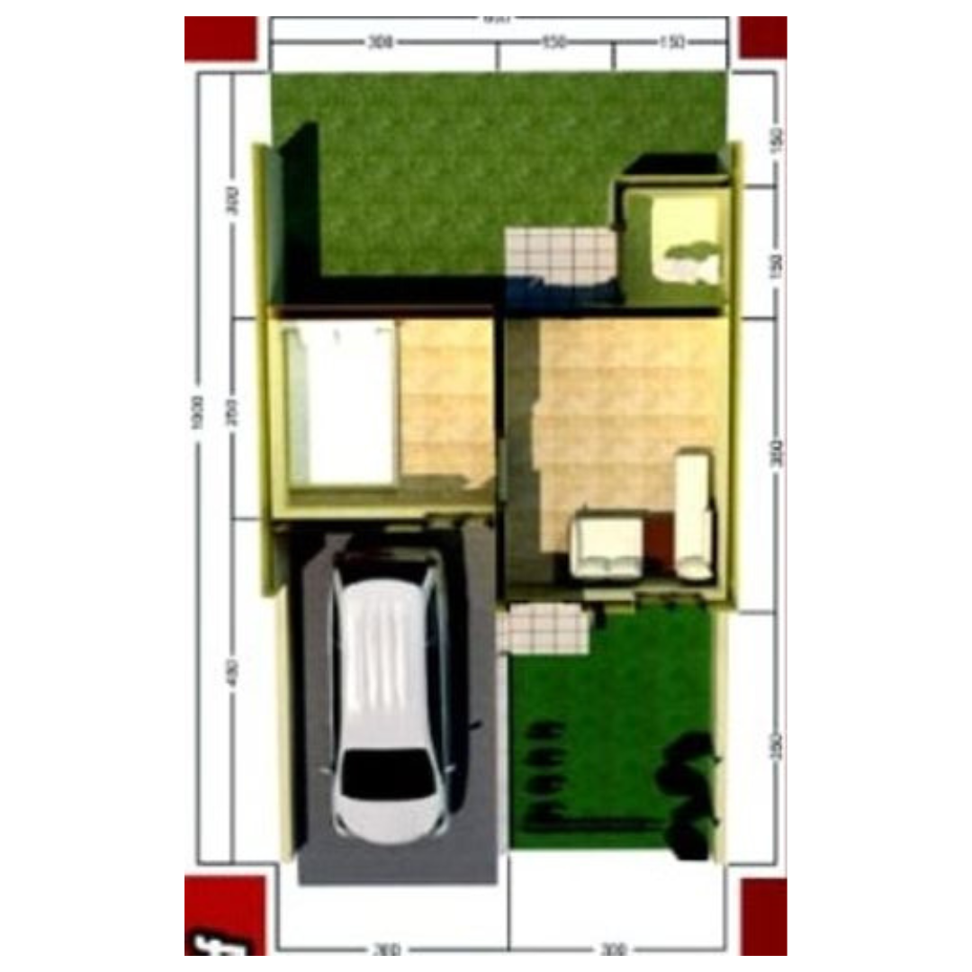 Layout Tipe 21/60